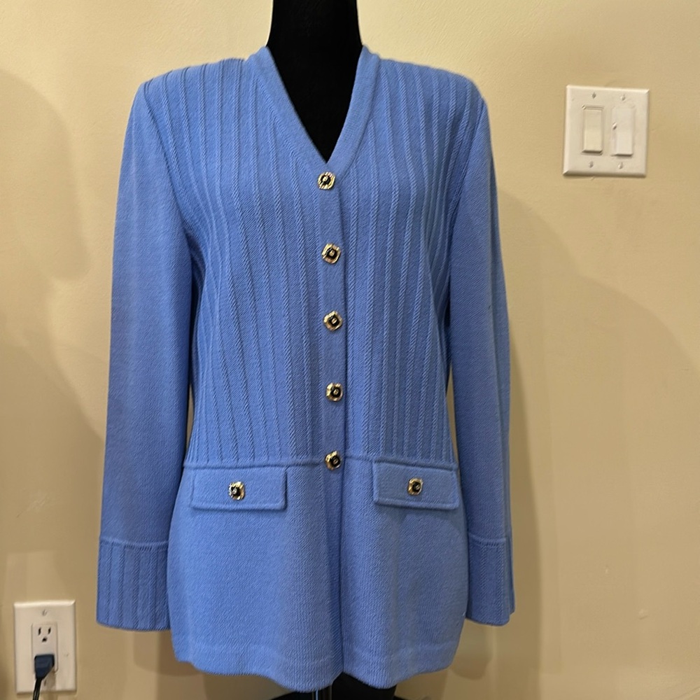 ST JOHN Collection By Marie Gray beautiful cardigan. Very good  condition.